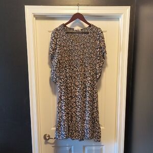 Keluunni Floral Print Women's Dress, Size 18